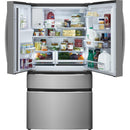 Frigidaire Gallery 36-inch, 26.3 cu. ft. French 4-Door Refrigerator with External Water and Ice Dispenser (Stainless Steel)GRMS2773AF