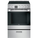Haier 24-inch Freestanding Electric Range with Convection Technology QAS740RMSS