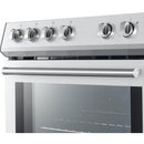 Forno 30-inch, 5 cu.ft Leonardo Espresso Electric Range FFSEL6012-30