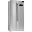 Forno 33-inch, 15.6 cu.ft. Freestanding Side-by-Side Refrigerator with LED Display on Door FFRBI1805-33SBFFRBI180533SB