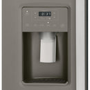 GE 33-inch, 23 cu. ft. Side-By-Side Refrigerator with Water and Ice Dispensing System GSS23GMPES