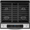 Whirlpool 30-inch Freestanding Gas Range with Frozen Bake™ Technology (Stainless Steel) (WEG515S0LS)