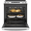 GE 30-inch Slide-In Electric Range JS645SL (Stainless Steel)JS645SLSS