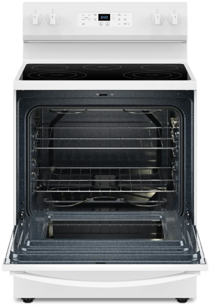 Whirlpool 30-inch Electric Range with Steam Clean (WFES3330RW)