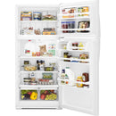 Whirlpool 28-inch, 14.3 cu. ft. Top Freezer Refrigerator WRT104TFDW