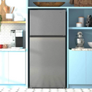 Midea 18 Cf Top Mount Refrigerator (Stainless Steel) (MRT18S3AST)