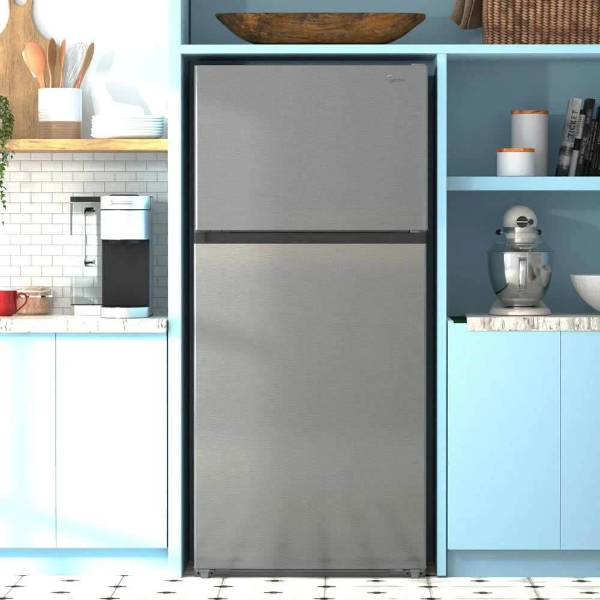 Midea 18 Cf Top Mount Refrigerator (MRT18S3AST)