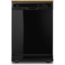 Whirlpool 24-Inch Portable Dishwasher WDP370PAHB (Black)WDP370PAHB