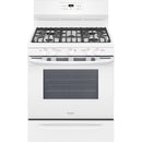 Frigidaire Gallery 30-inch Freestanding Gas Range With Quick Bake Convection FGGF3036TWFGGF3036TW