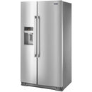Maytag 36-inch, 20.6 cu. ft. Counter-Depth Side-by-Side Refrigerator MSC21C6MFZ