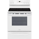 Frigidaire Gallery 30-inch Freestanding Electric Range with Convection Technology FGEF3036TWFGEF3036TW