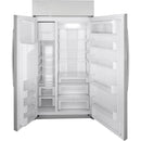 GE Profile 48-inch, 28.7 cu. ft. Side-by-Side Refrigerator with Dispenser PSB48YSNSSPSB48YSNSS
