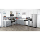 Amana 36-inch, 25 cu.ft. Freestanding side-by-side refrigerator with Water and Ice Dispensing System (Stainless Steel)ASI2575GRS