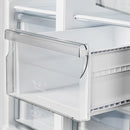 Forno 33-inch, 15.6 cu.ft. Freestanding Side-by-Side Refrigerator with LED Display on Door FFRBI1805-33SBFFRBI180533SB