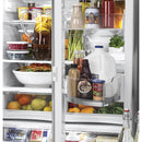 GE Profile 36-inch, 22.1 cu.ft. Counter-Depth French 3-Door Refrigerator with External Water and Ice Dispensing System PYD22KSLSSPYD22KSLSS