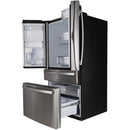 GE Profile 36-inch, 28.7 cu. ft. French 4-Door Refrigerator with Dual-Dispense AutoFill Pitcher PGE29BYTFSPGE29BYTFS
