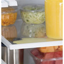 GE 33-inch, 23.6 cu.ft. Freestanding French 3-Door Refrigerator with External Water and Ice Dispensing System GFE24JYKFSGFE24JYKFS