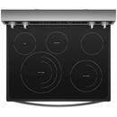 Whirlpool 30-inch Freestanding Electric Range with Frozen Bake™ Technology WFE975H0H (Fingerprint-Resistant Stainless)WFE975H0HZ