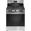 Frigidaire 30-inch Freestanding Gas Range with 5 Burners (Stainless Steel)FCRG3052BS