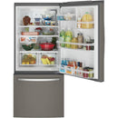 GE 30-inch, 20.9 cu. ft. Bottom Freezer Refrigerator GDE21EMKES