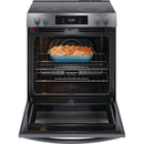 Frigidaire Gallery 30-inch Electric Range with Convection Technology GCFE3060BD