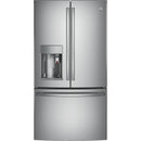 GE Profile 36-inch, 22.2 cu.ft. Counter-Depth French 3-Door Refrigerator with Keurig® K-Cup® Brewing System PYE22PSKSSPYE22PSKSS