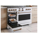 Caf? 48-inch Freestanding Dual-Fuel Range with 6 Burners and Griddle C2Y486P4TW2C2Y486P4TW2