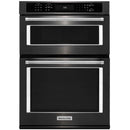 KitchenAid 30-inch, 5 cu. ft. Built-in Combination Wall Oven with Convection KOCE500EBSKOCE500EBS