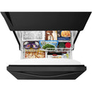 Whirlpool 33-inch, 22 cu. ft. Bottom Freezer Refrigerator with Icemaker WRB322DMBB