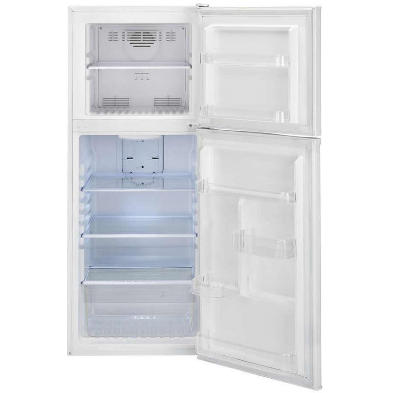 Haier 24-inch, 9.8 cu. ft. Top Freezer Refrigerator HA10TG21SW IMAGE 2
