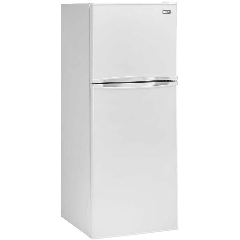 Haier 24-inch, 9.8 cu. ft. Top Freezer Refrigerator HA10TG21SW IMAGE 4