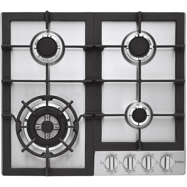 Haier 24-inch Built-In Gas Cooktop HCC2230AGS IMAGE 1
