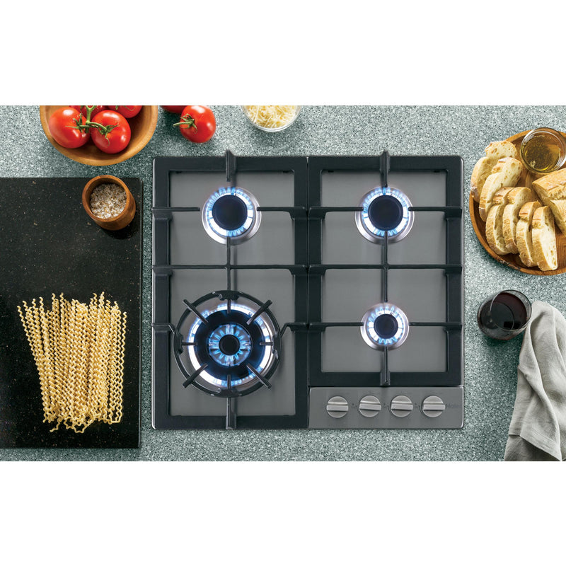 Haier 24-inch Built-In Gas Cooktop HCC2230AGS IMAGE 2