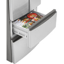 Haier 28-inch, 15 cu. ft. French 4-Door Refrigerator HRF15N3AGS IMAGE 14