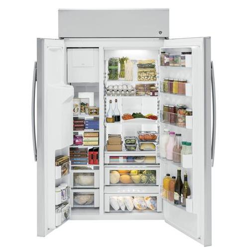 GE Profile 42-inch, 24.3 cu. ft. Side-by-Side Refrigerator with Ice and Water PSB42YSKSS IMAGE 5