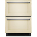 KitchenAid 24-inch, 4.7 cu.ft. Freestanding Refrigerator/Freezer Drawer with Ice Maker KUDF204EPA