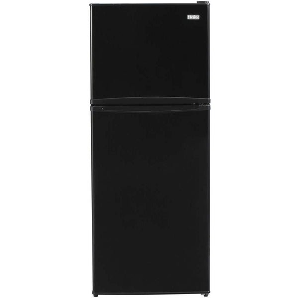 Haier 24-inch, 9.8 cu. ft. Top Freezer Refrigerator HA10TG21SB IMAGE 1
