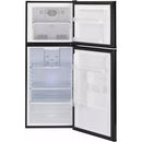 Haier 24-inch, 9.8 cu. ft. Top Freezer Refrigerator HA10TG21SB IMAGE 2