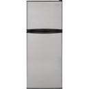 Haier 24-inch, 9.8 cu. ft. Top Freezer Refrigerator HA10TG21SS IMAGE 1