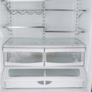 KitchenAid 36-inch, 20 cu. ft. French 3-Door Refrigerator with Interior Water Dispenser KRFC300EBSKRFC300EBS