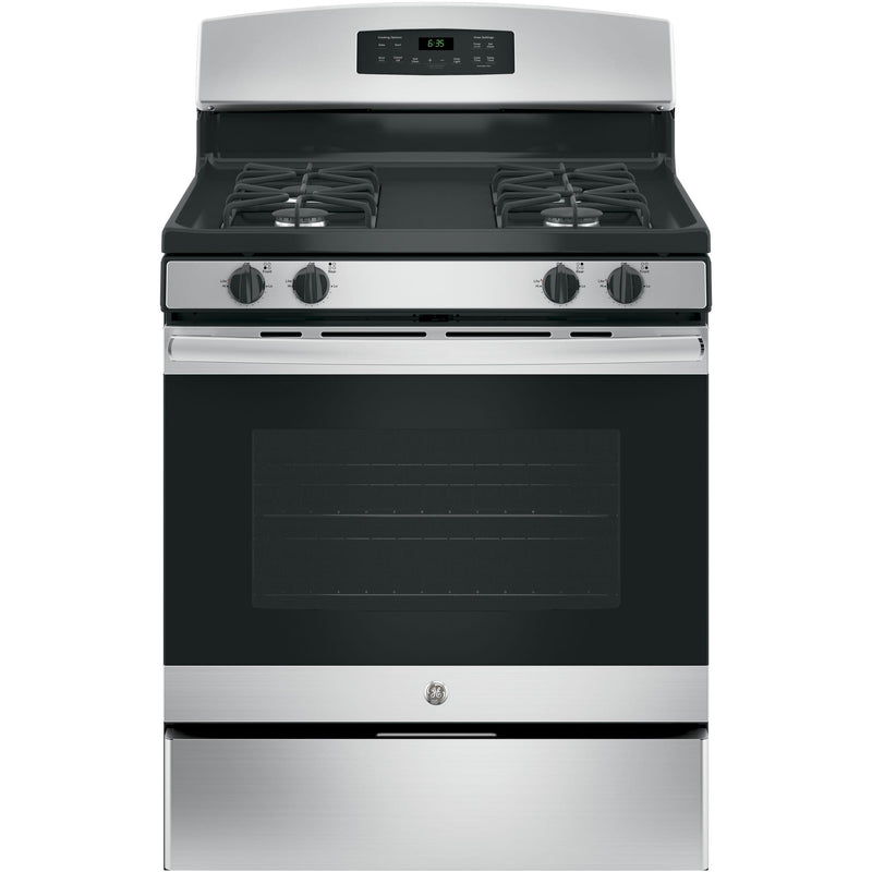 GE Appliances JGB635DEKWW 30 Free-Standing Gas Range with Precise