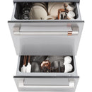 Caf? 24-inch, Built-in Dishwasher (Stainless Steel/Brushed Stainless) CDD420P2TS1 (CDD420P2TS1)