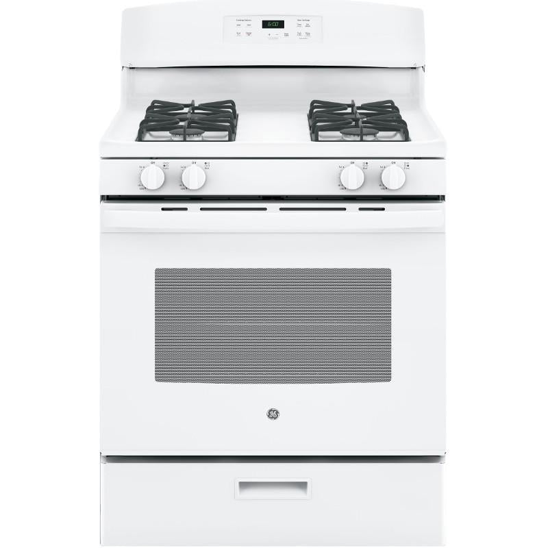 GE 30-inch Freestanding Gas Range JGBS60DEKWW IMAGE 1