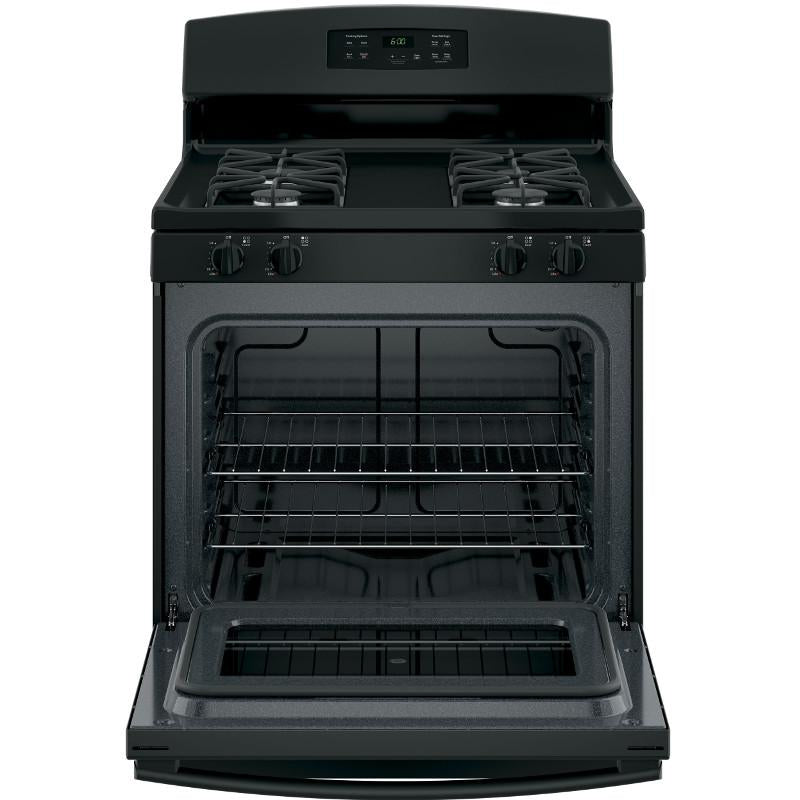 GE 30-inch Freestanding Gas Range JGBS60DEKBB IMAGE 2