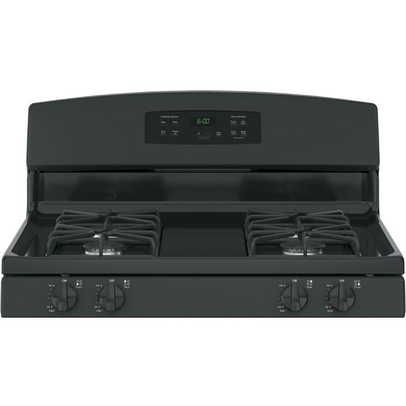 GE 30-inch Freestanding Gas Range JGBS60DEKBB IMAGE 3