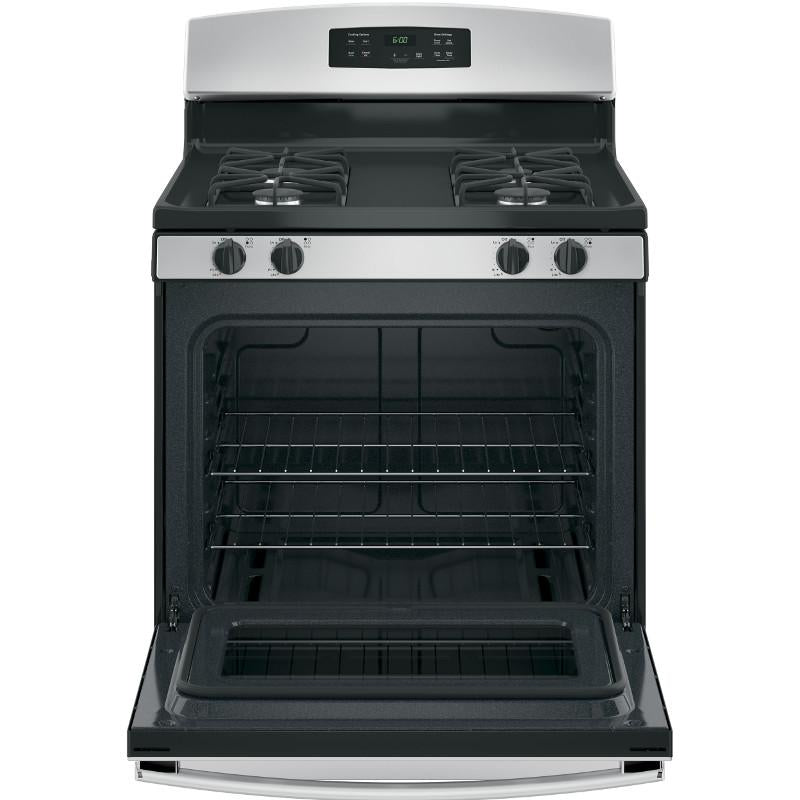 GE 30-inch Freestanding Gas Range JGBS60REKSS IMAGE 2