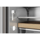 KitchenAid 36-inch, 24.8 cu. ft. Counter-Depth French 3-Door Refrigerator with Internal Water Dispenser KRFC336SPS (KRFC336SPS)