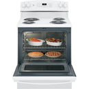 GE 30-inch Freestanding Electric Range JB256DMWWJB256DMWW