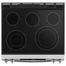 GE 30-inch Slide-in Electric Range with Convection Technology GRS600AV (Fingerprint-Resistant Stainless) (GRS600AVFS)
