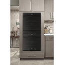 Whirlpool 24-inch, 5.8 cu. ft.  Double Wall Oven with True Convection Technology WOD52ES4MBWOD52ES4MB